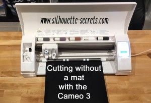 Cutting without a mat