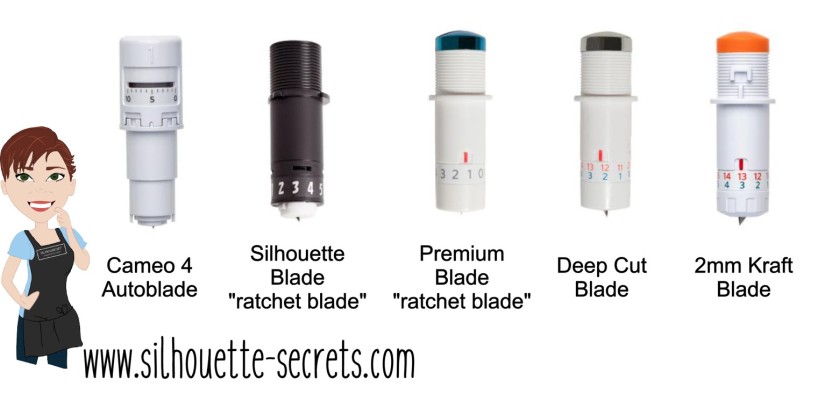Silhouette Blades Info & Tips – Silhouette Secrets+ by Swift Creek
